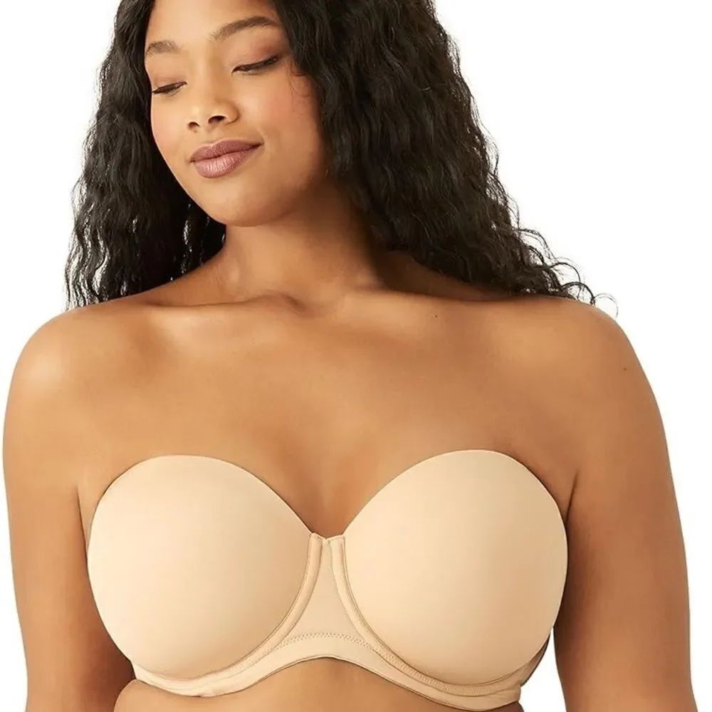 Wacoal Womens Red Carpet Strapless Full Busted Underwire Bra 32 DD